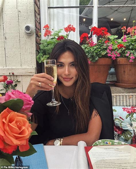 Pia Miller Shows Off Her Glowing Skin In A Glamorous Selfie Despite