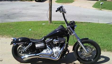 Picture of Black Street Bobs and Ape Hangers - Harley Davidson Forums