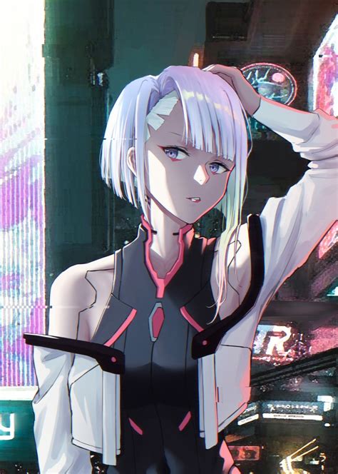 1536x2152 Art Cyberpunk Edgerunners Lucyna Kushinada 1536x2152