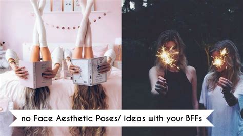 Aesthetics are a set of principles that makes something beautiful. no face aesthetic pictures with your BFF poses/ideas - Girl Selfie