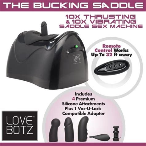 Lovebotz The Bucking Saddle Thrusting And Vibrating Saddle Sex Machine Sex Toys At Adult Empire
