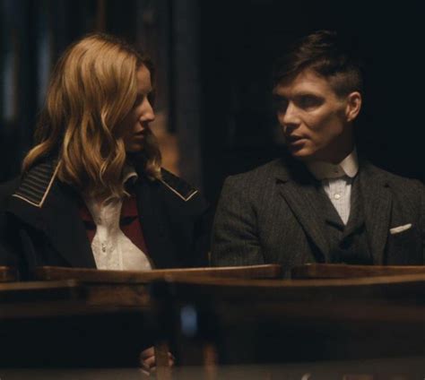 Cillian Murphy As Thomas Shelby And Annabelle Wallis As Grace Burgess