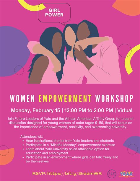 Virtual Women Empowerment Workshop Future Leaders Of Yale