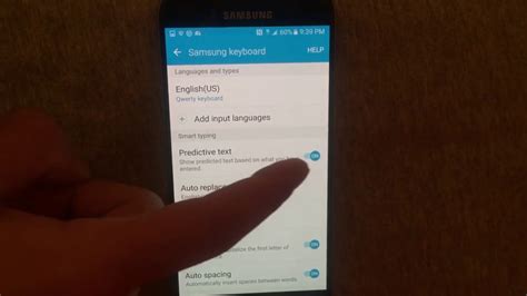 How To Turn On And Off Autocorrect On Galaxy S7 And S7 Edge Youtube