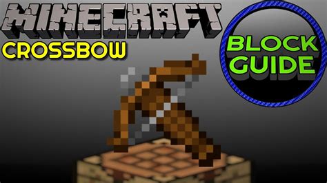 How To Craft A Crossbow In Minecraft