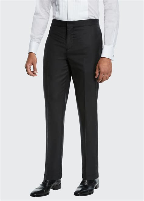 Brunello Cucinelli Men's Formal Tuxedo Trousers - Bergdorf Goodman