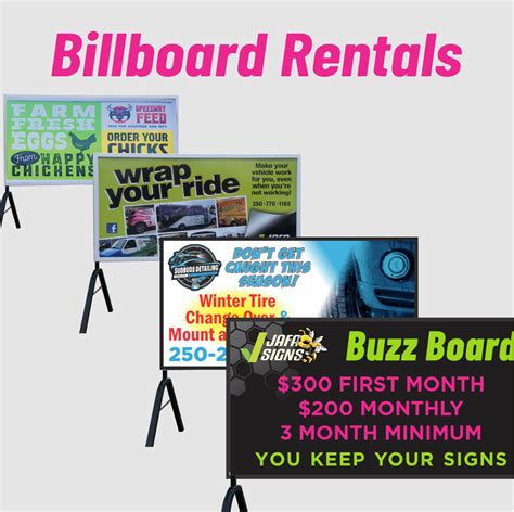 Portable Billboard Rental Signsbc