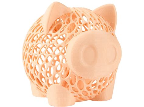 Piggy Bank By Makerbot Piggy Bank 3d Printing Diy 3d Printer Designs