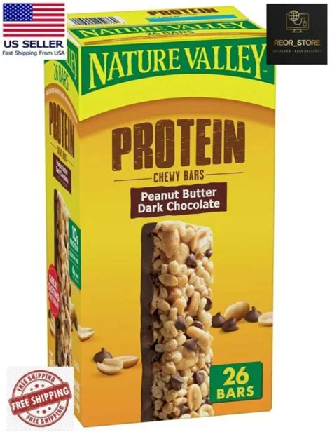 Nature Valley Peanut Butter Dark Chocolate Protein Chewy Bars Pk
