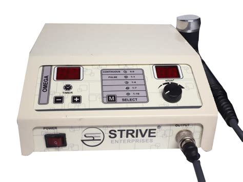 Mhz Ultrasound Therapy Machine Strive Omega Strive Enterprises