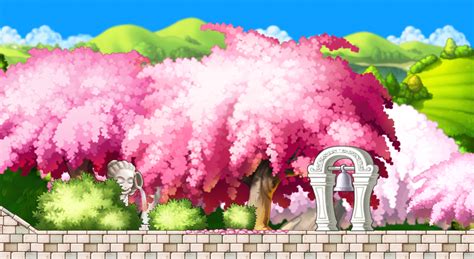 Cherry Blossom Path Custom Background By Eightqueens On Deviantart