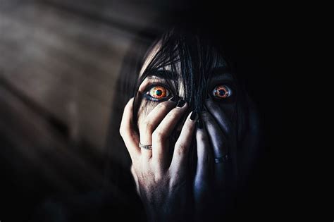 X Px Free Download HD Wallpaper Blood Creepy Dark Demons Emotion Evil Face