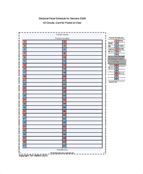 176 circuit breaker electrical panel box labels. Electrical Panel Label Template | printable label templates
