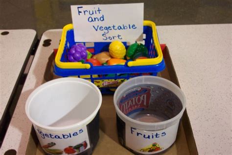 Classificar Fruites O Verdures Speech Therapy Toddler Teacch
