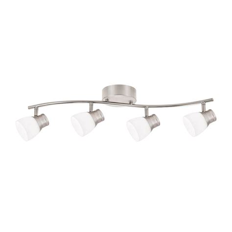 Lighting is one of the most important of all building systems, and we offer buyers thousands products of lights to choose. Hampton Bay 4-Light Brushed Nickel Dimmable LED Fixed ...