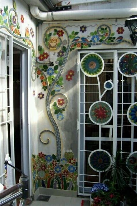 These outdoor wall tiles are. The pleasure of modern mosaics | That Creative Feeling