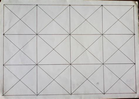 Menggambar Motif Batik Geometris Shona Design