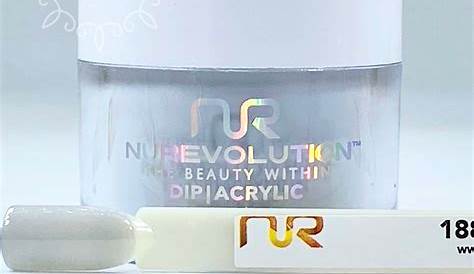 NuRevolution 3in1 Dip/Acrylic Powders are designed for a more natural
