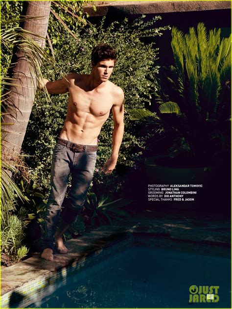 Robbie Amell Shirtless For Bello Feature Photo Magazine