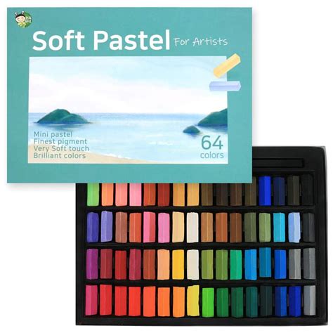 Mungyo Soft Pastel 64 Color Set Square Chalk Haus And Garten Bastel