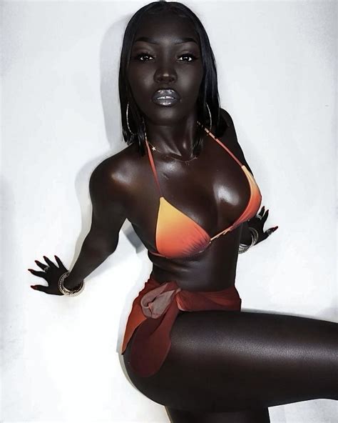 Pornpic Xxx South Sudanese Model Nyakim Gatwech