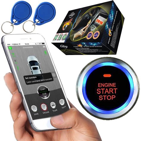 You should consider checking out more details for this car remote starter on amazon. Aliexpress.com : Buy RFID invisible car alarm with start ...