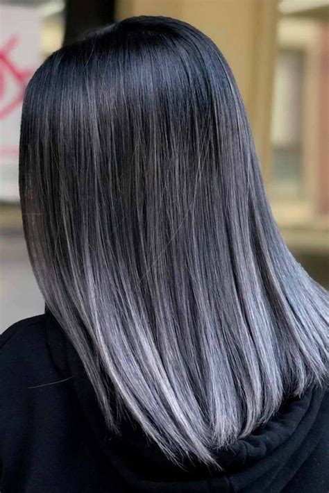Grey Ombre Hair Ideas To Rock This Year Grey Ombre Hair Silver Hair Color Hair Color For