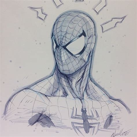 Los Mejores Dibujos De Spiderman A Lápiz Para Disfrutar De Este Arácnido
