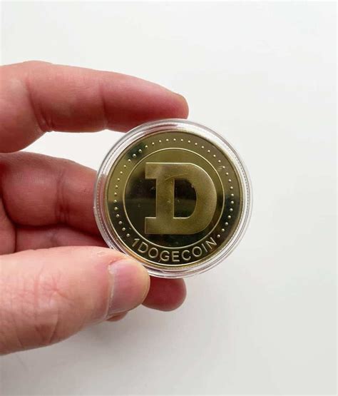 Buy Dogecoin Metal Coin Doge Cryptocurrency Collectible • Solidpop
