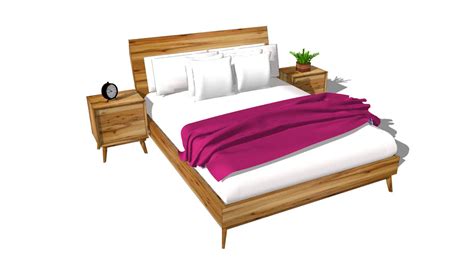 Bed And Bedsides 3d Warehouse