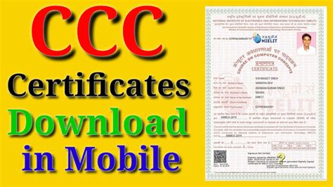 Ccc Certificate Download Blacklowtopvansmens