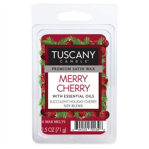 Tuscany Candle Merry Cherry Wax Melts 6 Pk 25 Oz Kroger