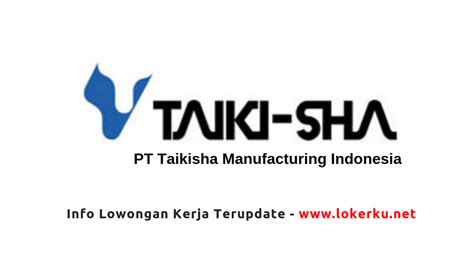 Check spelling or type a new query. Lowongan Kerja PT Taikisha Manufacturing Indonesia 2020