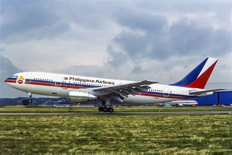 Philippine Airlines Airbus A300b4 203 F Wzmo Rp C3004 V1images