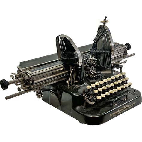 The Oliver Typewriter Models