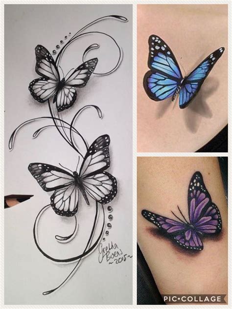Pin By Marlo Stewart On A Little Bit Of Me Butterfly Tattoos For