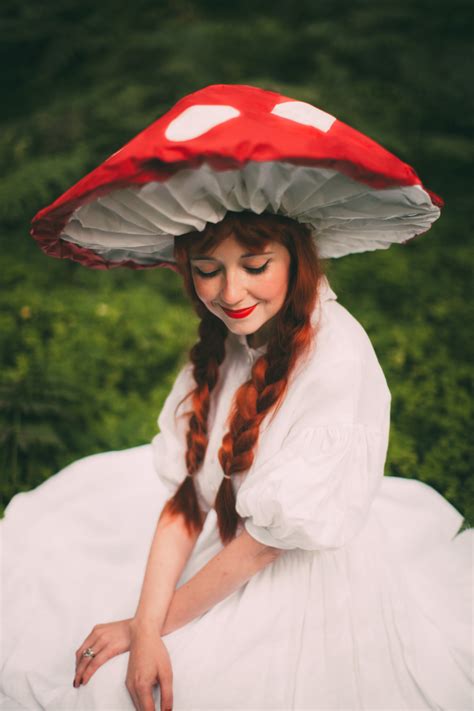 The Tiny Toadstool Mushroom Costume Fairy Photoshoot Mushroom Outfit