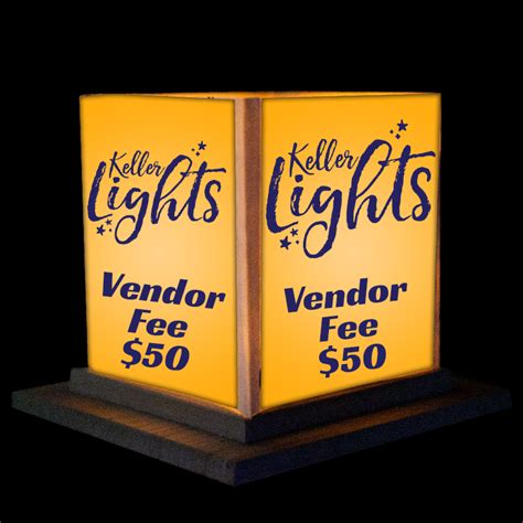 Vendor Fee Keller Lights