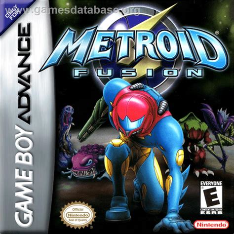 Metroid Fusion Nintendo Game Boy Advance Artwork Box