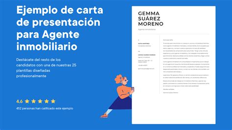 Ejemplos de carta de presentación para Agente inmobiliario 2024