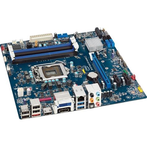 Intel Desktop Motherboard Lga1155 Ddr3 1600 Microatx Dh77eb Blkdh77eb