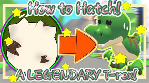 How to hatch legendary pet from cracked egg in adopt me!(roblox). How To HATCH A LEGENDARY T-REX From Fossil Eggs!(100% ...