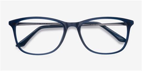 Oliver Navy Plastic Eyeglasses Eyebuydirect