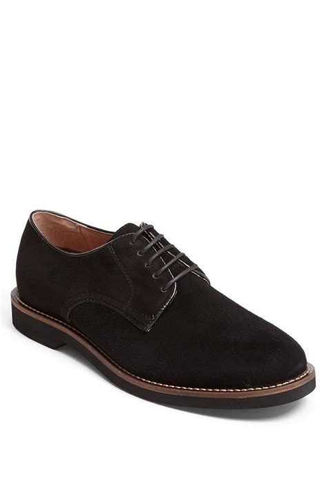 G H Bass And Co Buckingham Buck Shoe In Black For Men Lyst