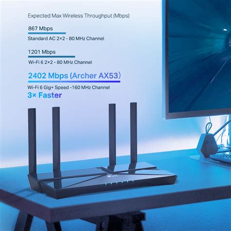 Archer AX53 Router Wi Fi 6 AX3000 Băng Tần Kép Gigabit TP Link Việt Nam