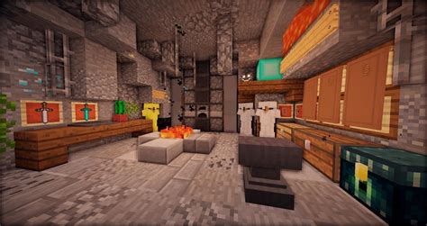 Maybe you would like to learn more about one of these? Cave Blacksmith Inspiration : Minecraft