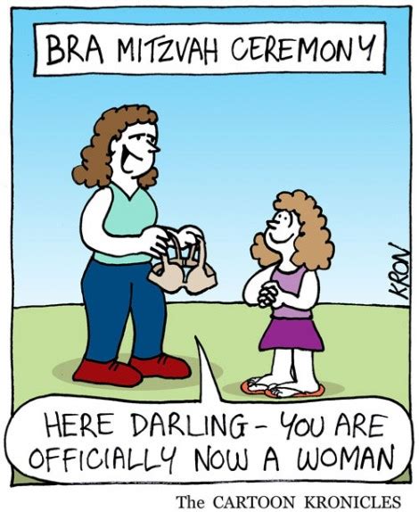 bra mitzvah ceremony the cartoon kronicles the blogs the times of israel
