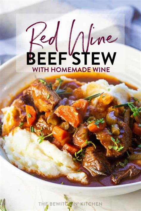 Slow Cooker Beef Stew With Red Wine Diy My Wine Co