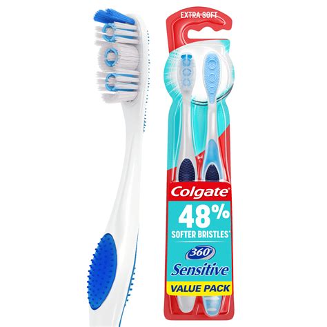 Colgate Enamel Health Sensitive Toothbrush Extra Soft 2 Count Brickseek