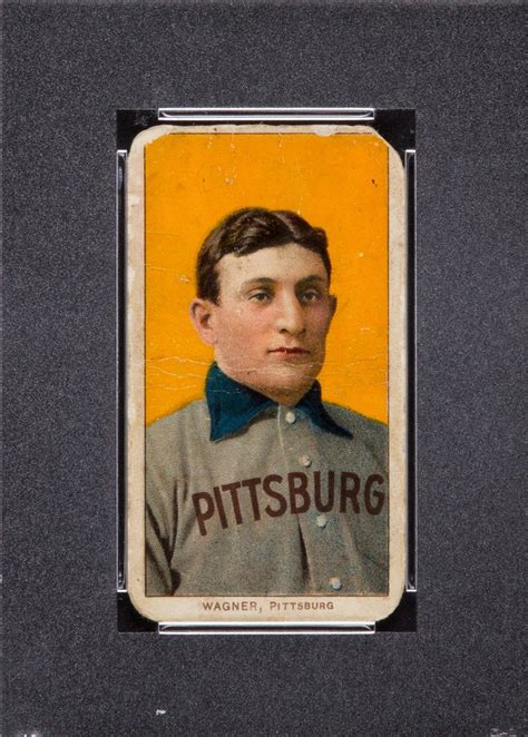 For the hours of live fun and potential profit, i'd sooner spend my money at a card show than on ebay. Here's Your Chance to Own a T206 Honus Wagner, the World's ...